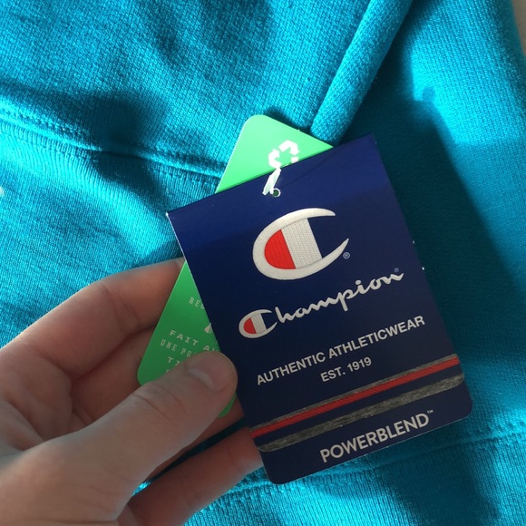 Champion Size S Blue Crewneck - Picture 3 of 4